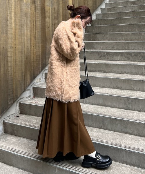 OLUN Shaggy knit cardigan/貴族式シャギーカーディガン Shaggy knit cardigan/貴族式シャギーカーディガン