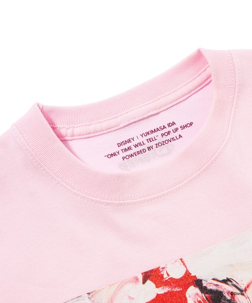 Disney（ディズニー）の「MINNIE MOUSE / CROPPED T-SHIRT（Tシャツ/カットソー・レディース・ピンク・S/M）」の3枚目の写真