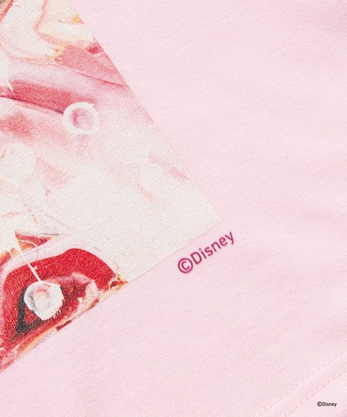 Disney（ディズニー）の「MINNIE MOUSE / CROPPED T-SHIRT（Tシャツ/カットソー・レディース・ピンク・S/M）」の5枚目の写真