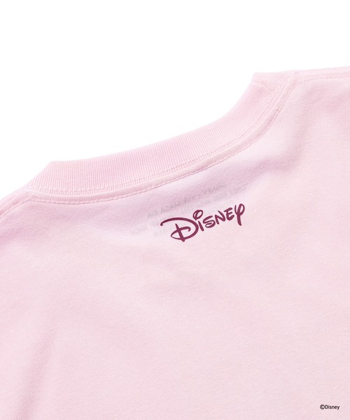 Disney（ディズニー）の「MINNIE MOUSE / CROPPED T-SHIRT（Tシャツ/カットソー・レディース・ピンク・S/M）」の6枚目の写真