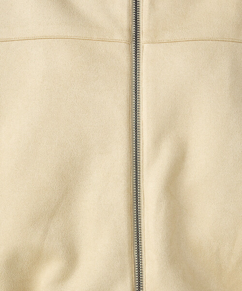 COMME CA ISM（コムサイズム）の「スエード調　ブルゾン（ブルゾン・レディース・ダークブラウン/ベージュ・LARGE/MEDIUM/SMALL/X-LARGE）」の19枚目の写真