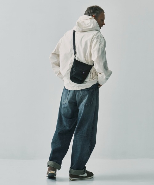 THE NORTH FACE PURPLE LABEL（ザ ノースフェイス パープルレーベル）の「【THE NORTH FACE PURPLE LABEL/ザノースフェイスパープルレーベル】Mountain Wind Multi Bag（ショルダーバッグ・メンズ・ネイビー/ブラック/グレー/セージグリーン・FREE）」の10枚目の写真