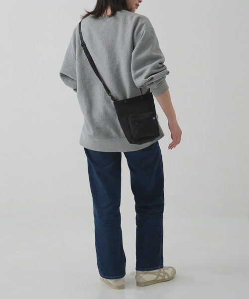 THE NORTH FACE PURPLE LABEL（ザ ノースフェイス パープルレーベル）の「【THE NORTH FACE PURPLE LABEL/ザノースフェイスパープルレーベル】Mountain Wind Multi Bag（ショルダーバッグ・メンズ・ネイビー/ブラック/グレー/セージグリーン・FREE）」の15枚目の写真