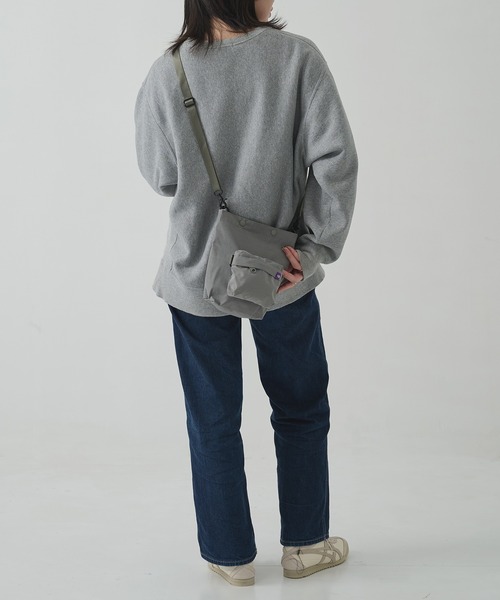THE NORTH FACE PURPLE LABEL（ザ ノースフェイス パープルレーベル）の「【THE NORTH FACE PURPLE LABEL/ザノースフェイスパープルレーベル】Mountain Wind Multi Bag（ショルダーバッグ・メンズ・ネイビー/ブラック/グレー/セージグリーン・FREE）」の14枚目の写真