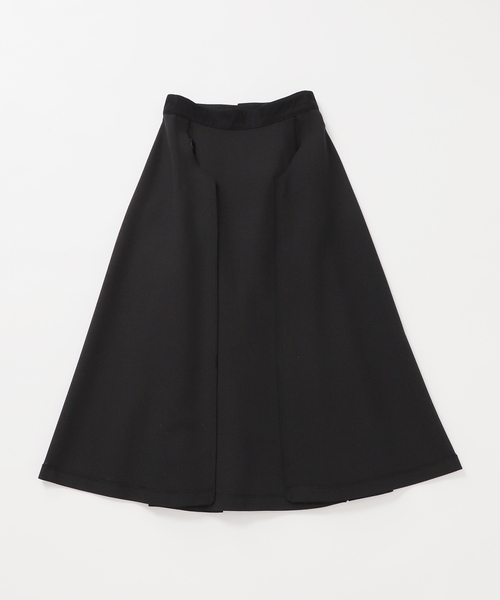 Noble（ノーブル）の「ダブルクロスタックスカート（スカート・レディース・ブラック/ブルー系その他・40/38/36）」の11枚目の写真