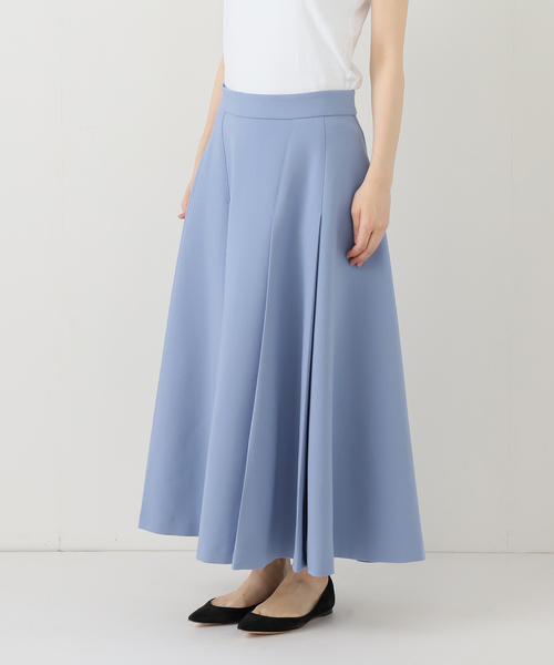 Noble（ノーブル）の「ダブルクロスタックスカート（スカート・レディース・ブラック/ブルー系その他・40/38/36）」の3枚目の写真