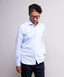 MEN'S MELROSE（メンズメルローズ）の「HITOYOSHIダブルネーム ｜ プレミアムコットンジャージ ワイドカラーシャツ（シャツ/ブラウス）」