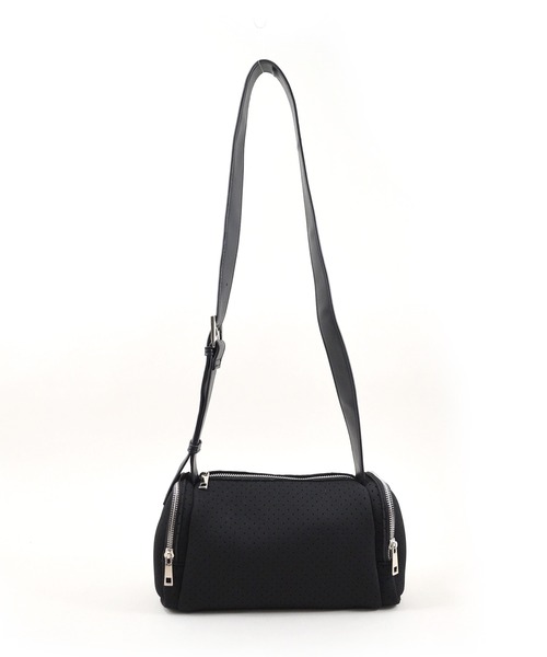 U（ユー）の「Moelleux モワルー ダブルポケットショルダーバッグ（ショルダーバッグ・レディース・ブラック/ピンク/グレー/シルバー・FREE）」の14枚目の写真