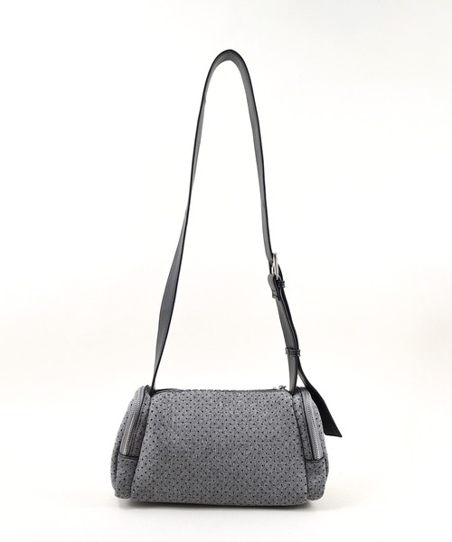 U（ユー）の「Moelleux モワルー ダブルポケットショルダーバッグ（ショルダーバッグ・レディース・ブラック/ピンク/グレー/シルバー・FREE）」の22枚目の写真