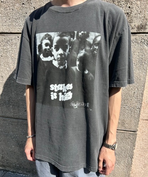 MANASTASH（マナスタッシュ）の「GOOD ROCK SPEED×MANASTASH/別注 De La Soul コラボTシャツ《メンズ・ウィメンズ・ユニセックス》（Tシャツ/カットソー・メンズ・ブラック・MEDIUM/LARGE/X-LARGE）」の4枚目の写真