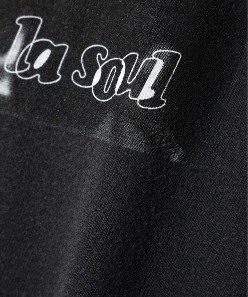 MANASTASH（マナスタッシュ）の「GOOD ROCK SPEED×MANASTASH/別注 De La Soul コラボTシャツ《メンズ・ウィメンズ・ユニセックス》（Tシャツ/カットソー・メンズ・ブラック・MEDIUM/LARGE/X-LARGE）」の2枚目の写真