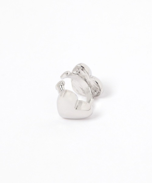 Heather（ヘザー）の「ハートイヤーカフ　596258（イヤーカフ・レディース・シルバー/ゴールド・ONE SIZE）」の2枚目の写真