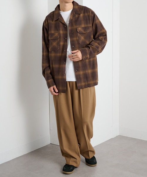 PENDLETON(ペンドルトン)の「【PENDLETON】オープンカラーシャツ 5475-1000(シャツ/ブラウス・メンズ・ピンク/サックスブルー/チャコールグレー/ブラウン・L/M/S)」の17枚目の写真