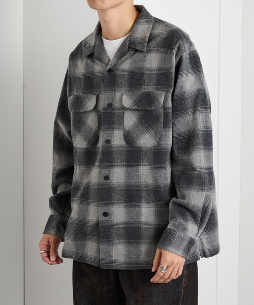 PENDLETON(ペンドルトン)の「【PENDLETON】オープンカラーシャツ 5475-1000(シャツ/ブラウス・メンズ・ピンク/サックスブルー/チャコールグレー/ブラウン・L/M/S)」の5枚目の写真