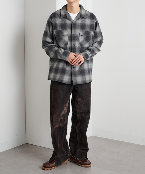 PENDLETON(ペンドルトン)の「【PENDLETON】オープンカラーシャツ 5475-1000(シャツ/ブラウス・メンズ・ピンク/サックスブルー/チャコールグレー/ブラウン・L/M/S)」の10枚目の写真