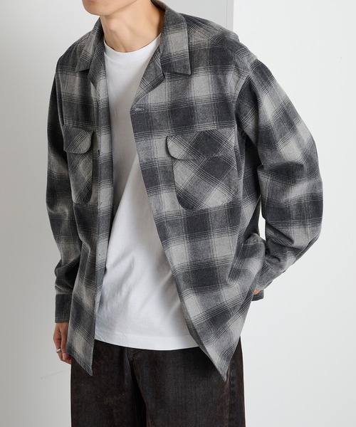 PENDLETON(ペンドルトン)の「【PENDLETON】オープンカラーシャツ 5475-1000(シャツ/ブラウス・メンズ・ピンク/サックスブルー/チャコールグレー/ブラウン・L/M/S)」の7枚目の写真