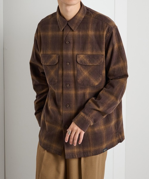 PENDLETON(ペンドルトン)の「【PENDLETON】オープンカラーシャツ 5475-1000(シャツ/ブラウス・メンズ・ピンク/サックスブルー/チャコールグレー/ブラウン・L/M/S)」の15枚目の写真