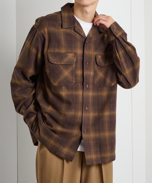 PENDLETON(ペンドルトン)の「【PENDLETON】オープンカラーシャツ 5475-1000(シャツ/ブラウス・メンズ・ピンク/サックスブルー/チャコールグレー/ブラウン・L/M/S)」の13枚目の写真