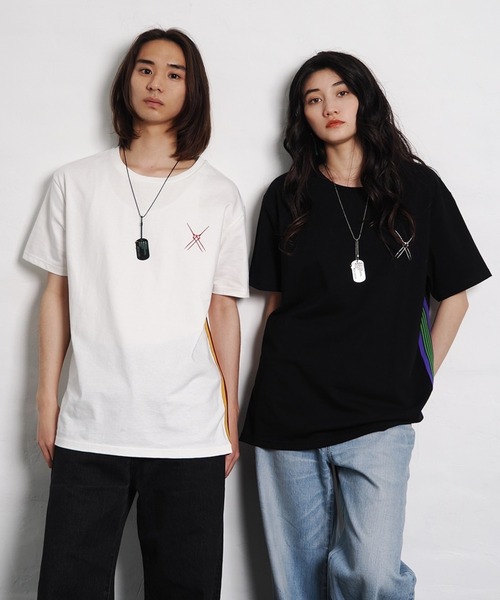 RADIO EVA（ラヂオエヴァ）の「RADIO EVA A302 EVANGELION Jacquard T-Shirt（Tシャツ/カットソー・メンズ・クリーム・MEDIUM/LARGE/X-LARGE）」の6枚目の写真