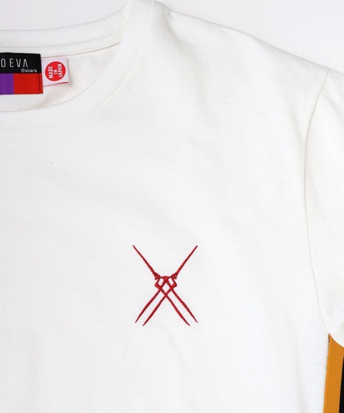 RADIO EVA（ラヂオエヴァ）の「RADIO EVA A302 EVANGELION Jacquard T-Shirt（Tシャツ/カットソー・メンズ・クリーム・MEDIUM/LARGE/X-LARGE）」の10枚目の写真