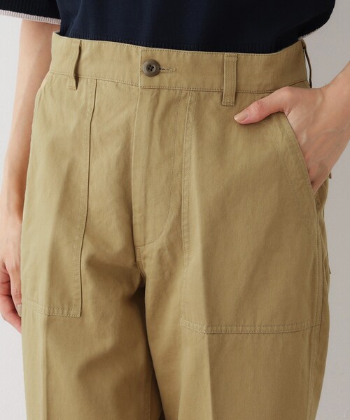 Dessin（デッサン）の「【洗える】パッチポケットワークパンツ（その他パンツ・レディース・カーキ/ベージュ・01/02/03）」の14枚目の写真