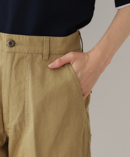 Dessin（デッサン）の「【洗える】パッチポケットワークパンツ（その他パンツ・レディース・カーキ/ベージュ・01/02/03）」の16枚目の写真
