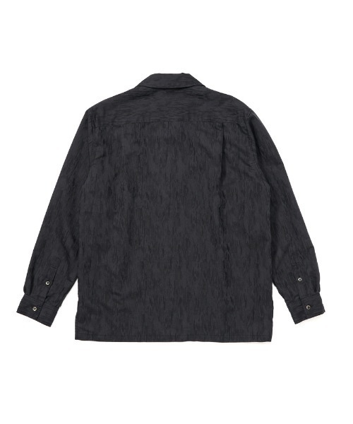 wjk(ダヴルジェイケイ)の「jacquard open collar shirt(シャツ/ブラウス・メンズ・アイボリー/ブラック・SMALL/MEDIUM/LARGE/X-LARGE)」の22枚目の写真