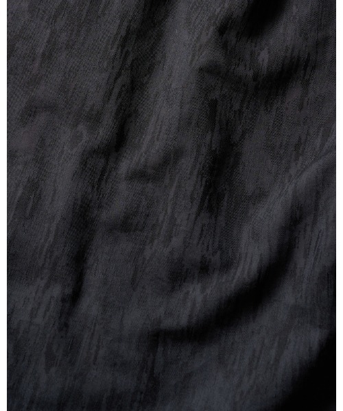 wjk(ダヴルジェイケイ)の「jacquard open collar shirt(シャツ/ブラウス・メンズ・アイボリー/ブラック・SMALL/MEDIUM/LARGE/X-LARGE)」の3枚目の写真