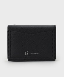 tk.TAKEO KIKUCHI(ティーケータケオキクチ)のジップコインケース+ミニ三つ折りウォレット(財布)