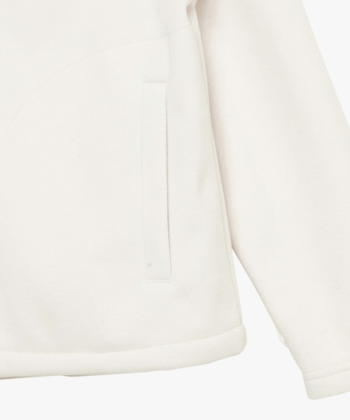 AIGLE（エーグル）の「防風 ポーラーテック ジップアップフリースブルゾン /Polartec Windblock T-KIT（スウェット・レディース・ホワイト/ブラック・36/38）」の16枚目の写真