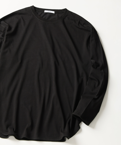 JOURNAL STANDARD relume（ジャーナルスタンダード　レリューム）の「レイヤードラウンド ロングスリーブ Tシャツ（Tシャツ/カットソー・メンズ・ホワイト/ブラック/グレー・SMALL/MEDIUM/LARGE）」の22枚目の写真