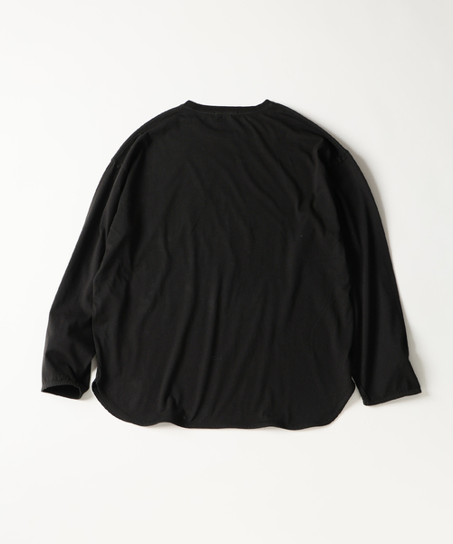 JOURNAL STANDARD relume（ジャーナルスタンダード　レリューム）の「レイヤードラウンド ロングスリーブ Tシャツ（Tシャツ/カットソー・メンズ・ホワイト/ブラック/グレー・SMALL/MEDIUM/LARGE）」の13枚目の写真
