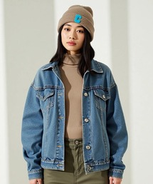 aquagarage（アクアガレージ）の「Cロゴニットキャップ（ハンチング/ベレー帽）」