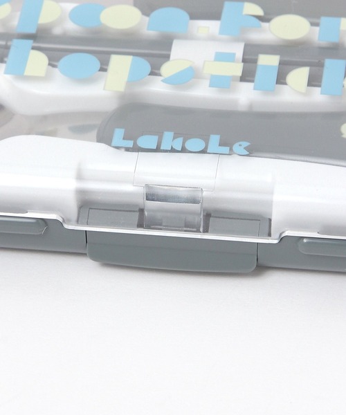 LAKOLE(ラコレ)の「【らこれキッズ】ブロックロゴカトラリートリオセット /599201(カトラリー・キッズ・アイボリー/チャコール・FREE)」の11枚目の写真