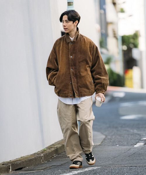 セール】NAUTICA/ノーティカ 中綿 ブリーチ コーデュロイブルゾン