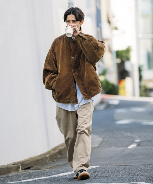 NAUTICA/ノーティカ 中綿 ブリーチ コーデュロイブルゾン /中綿