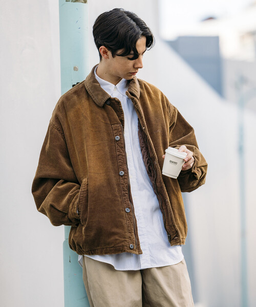 NAUTICA/ノーティカ 中綿 ブリーチ コーデュロイブルゾン /中綿