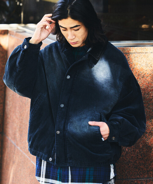 NAUTICA/ノーティカ 中綿 ブリーチ コーデュロイブルゾン /中綿