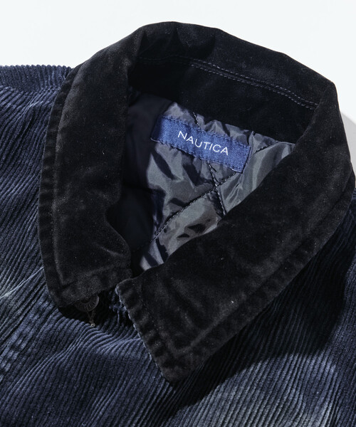 NAUTICA（ノーティカ）の「NAUTICA/ノーティカ 中綿 ブリーチ コーデュロイブルゾン /中綿ブルゾン ショート丈（ブルゾン・メンズ・ブラック/ネイビー/ブラウン・MEDIUM/LARGE/X-LARGE）」の5枚目の写真