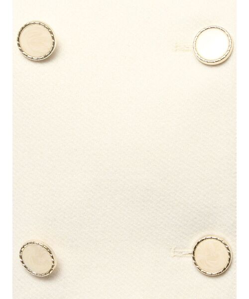 RESEXXY（リゼクシー）の「ダブルブレストショートコート【セットアップ着用可能】（その他アウター・レディース・グレー/チャコールグレー/ホワイト・FREE）」の9枚目の写真