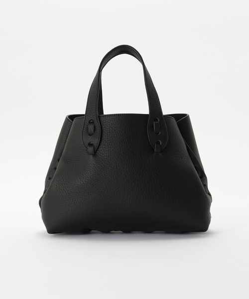 il micio(イル ミーチョ)の「IL MICIO(イルミーチョ) Pleats Tote S(トートバッグ・メンズ・ブラック・FREE)」の5枚目の写真