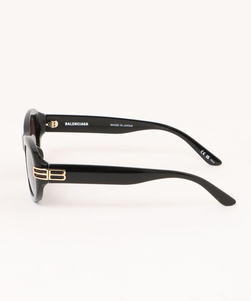 BALENCIAGA（バレンシアガ）の「【BALENCIAGA/バレンシアガ】オーバル サングラス BB0434SK 001（サングラス・レディース・ブラック・FREE）」の2枚目の写真