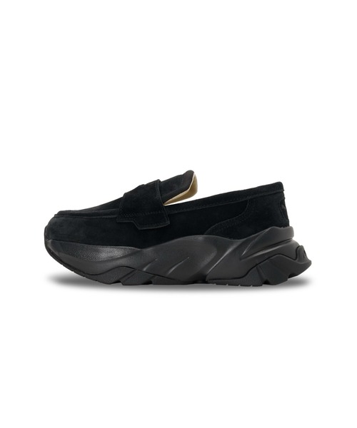 PUMA(プーマ)の「【直営店限定】 PUMA プーマ ウィメンズ ローファー スウェード(ローファー・レディース・ブラック・23.5cm/24.0cm/23cm/22cm/22.5cm/25.5cm/26/24.5cm/25cm)」の5枚目の写真