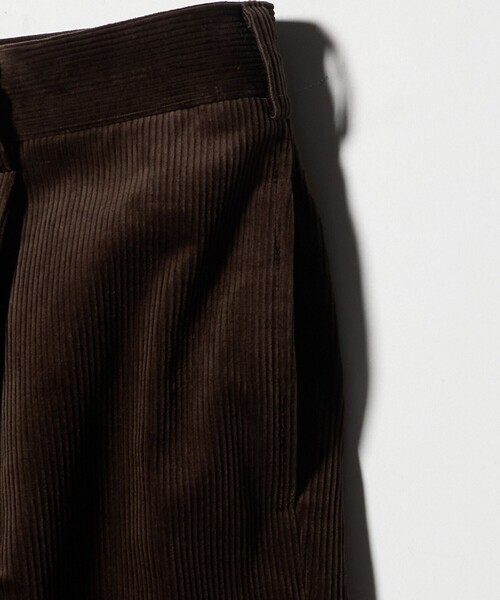 Steven Alan(スティーブンアラン)の「<J.PRESS ORIGINALS × Steven Alan> CORD 1P TRS/パンツ(スラックス・メンズ・ダークブラウン/ブラック・34inch/30inch/32inch)」の5枚目の写真