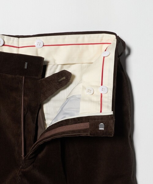 Steven Alan(スティーブンアラン)の「<J.PRESS ORIGINALS × Steven Alan> CORD 1P TRS/パンツ(スラックス・メンズ・ダークブラウン/ブラック・34inch/30inch/32inch)」の8枚目の写真