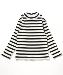 BREEZE | 【WEB限定/ジュニア対応】ボーダーリブロンT(Tシャツ/カットソー)