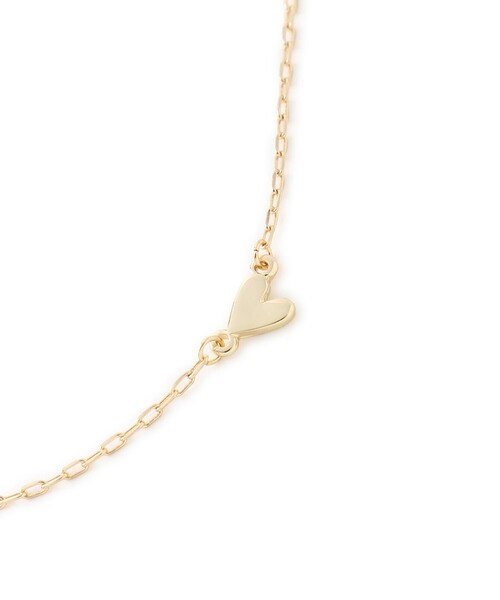 VIS(ビス)の「サイドハートネックレス(ネックレス・レディース・シルバー/ゴールド・FREE)」の8枚目の写真