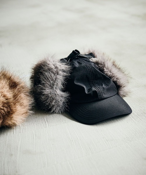 LAKOLE（ラコレ）の「フライトキャップ / 581009（キャップ・メンズ・カーキ/ブラック・9）」の9枚目の写真