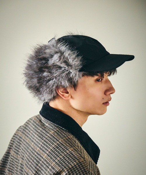 ルルム　フライトキャップ　黒 ボアフライトキャップ（キャップ） | GALLEST（ギャレスト）| ワールド