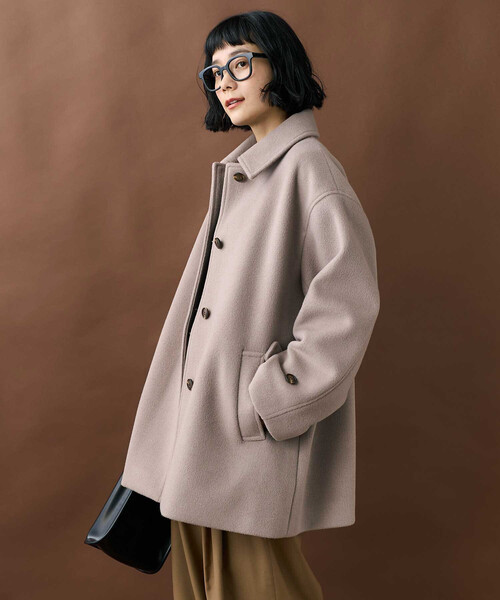 ビーバーミドルコート（ステンカラーコート）｜FREAK'S STORE